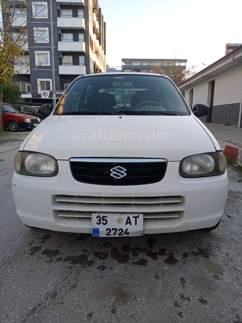 Galeriden Suzuki Alto 1.1 GLX 2005 Model Manisa 221.000 km Beyaz 1