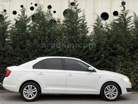 SKODA RAPİD 1.6 TDI ELEGANCE AİLE ARACI BAKIMLI YIPRANMAMIŞ