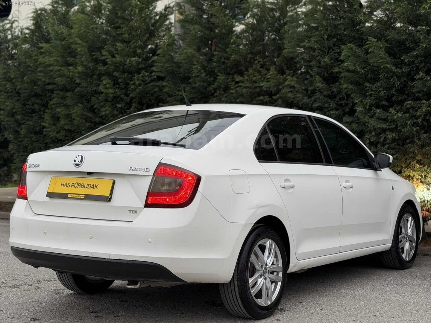 Galeriden Skoda Rapid 1.6 CR TDI Elegance 2013 Model Sakarya 320.000 km Beyaz 7