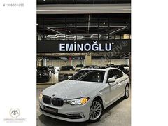2018 BMW 5.20İ LUXURY LİNE-BEYAZ İÇ BEJ-NOKTA HATASIZ-79.000KM