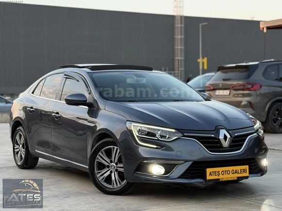 ATEŞ |2018 MEGANE 1.6 BENZİN CAM TAVAN İÇİ BEJ 179.000 KM