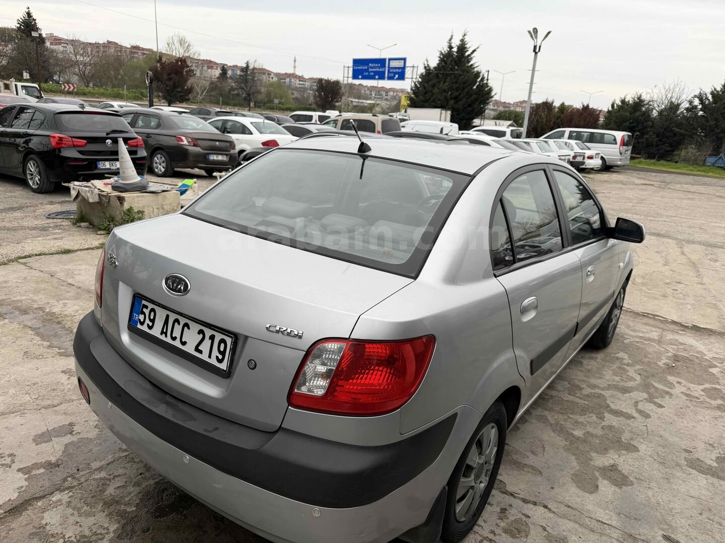 Galeriden Kia Rio 1.5 CRDi EX Advance 2007 Model Tekirdağ 299.900 km Gri (Gümüş) 4