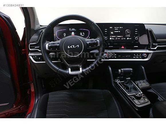 VEGA' 2024 SPORTAGE HİBRİT LIVE 18.000KM KIRMIZIRENK-HAYALET-LED