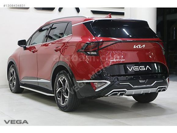 VEGA' 2024 SPORTAGE HİBRİT LIVE 18.000KM KIRMIZIRENK-HAYALET-LED