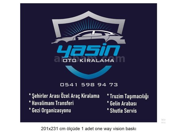 Rent-a-car'dan Volkswagen Transporter Ankara
