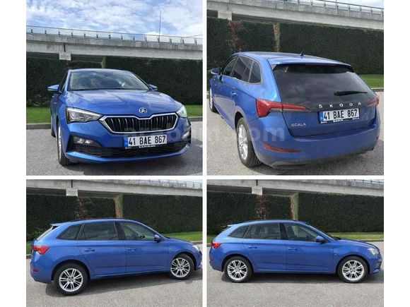 Sahibinden MAVİ BONCUK HATASIZ Skoda Scala 1.6 TDI Premium 2020 Model 