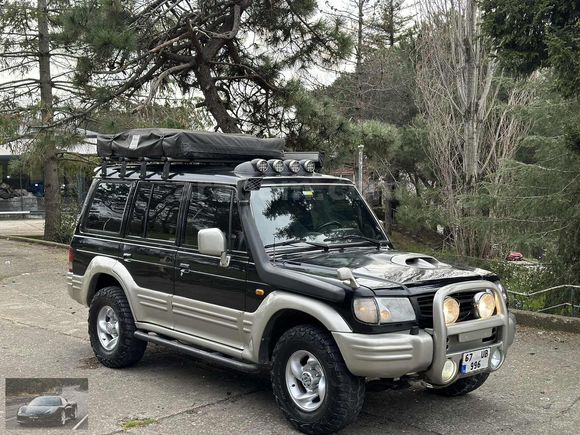 GALLOPER 2.5 DİZEL 4x4 MANUEL OFFROAD DONANIM ÇADIR-TENTE