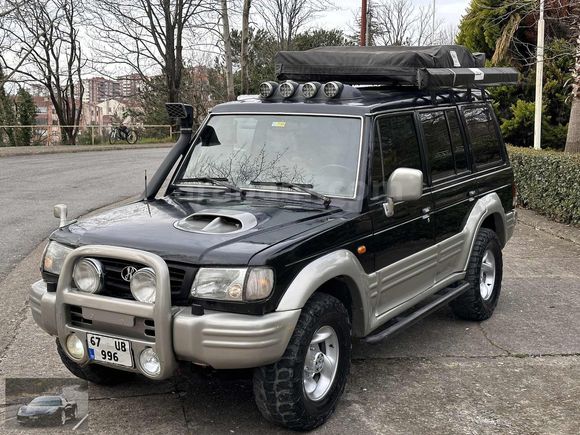 GALLOPER 2.5 DİZEL 4x4 MANUEL OFFROAD DONANIM ÇADIR-TENTE