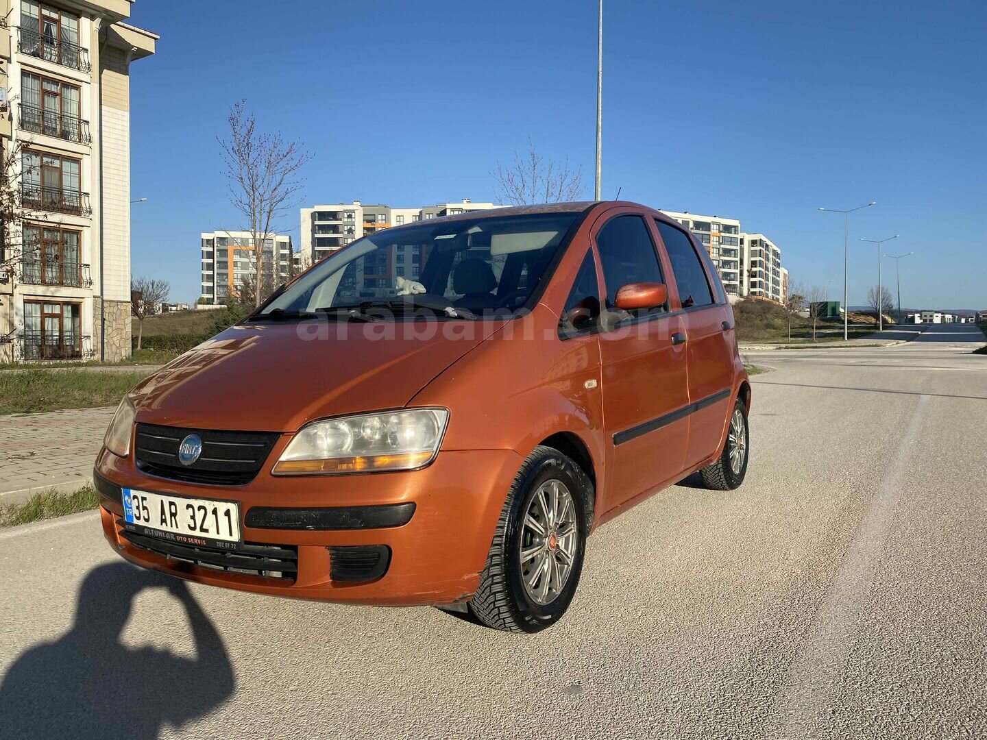 Sahibinden Fiat Idea 1.3 Multijet Active 2006 Model Bursa 242.000 km Turuncu 2