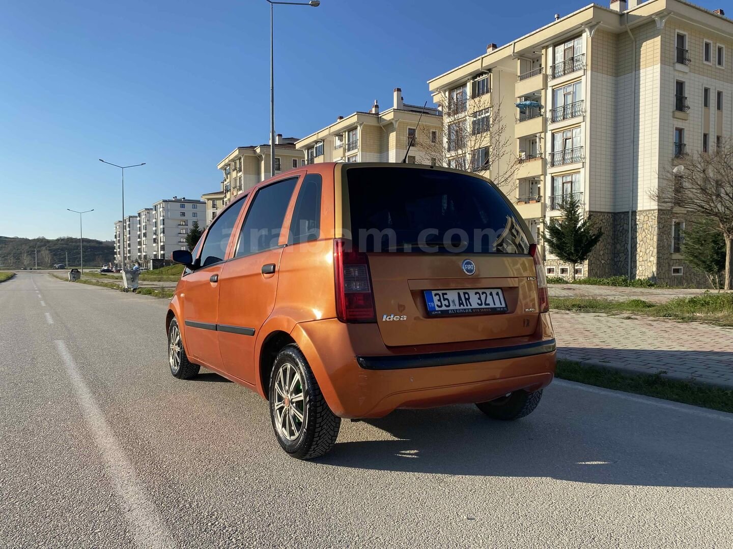 Sahibinden Fiat Idea 1.3 Multijet Active 2006 Model Bursa 242.000 km Turuncu 4