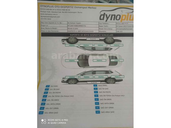 Sahibinden Nissan Juke 1.5 dCi Tekna 2012 Model 