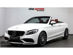2017 MODEL MERCEDES C 180 AMG 9-G TRONIC CABRİO BORDO TENTE