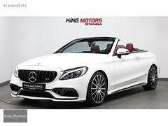 2017 MODEL MERCEDES C 180 AMG 9-G TRONIC CABRİO BORDO TENTE