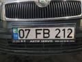 07 FB 212 ÖZEL PLAKALI - Skoda Octavia 1.9 TDI Elegance 2006 Model