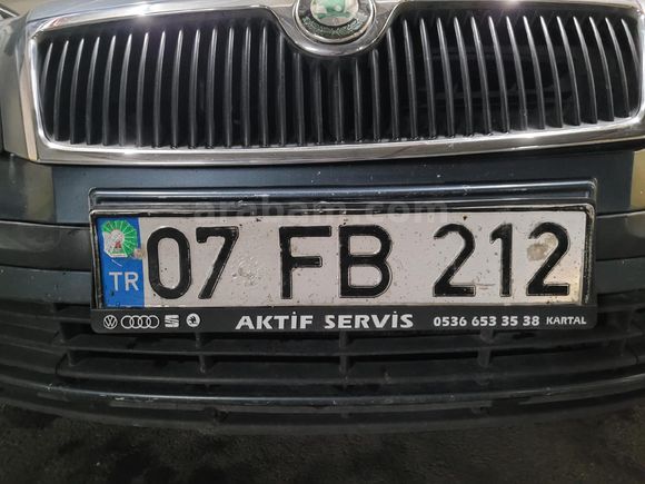 07 FB 212 ÖZEL PLAKALI - Skoda Octavia 1.9 TDI Elegance 2006 Model