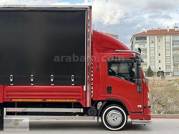 D.SONER OTO'DAN 2015 MODEL ISUZU NPR 10 LONG KAYAR PERDE KASALI