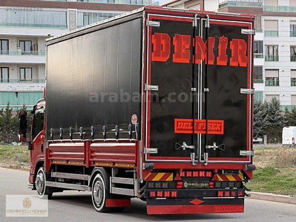 D.SONER OTO'DAN 2015 MODEL ISUZU NPR 10 LONG KAYAR PERDE KASALI