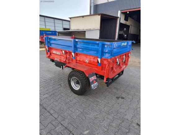 SERSED SIFIR 2,5 TONLUK DAMPERLİ BAHÇE REMORKU