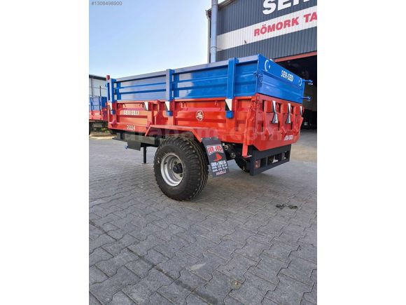 SERSED SIFIR 2,5 TONLUK DAMPERLİ BAHÇE REMORKU