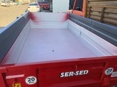 SERSED SIFIR 2,5 TONLUK DAMPERLİ BAHÇE REMORKU