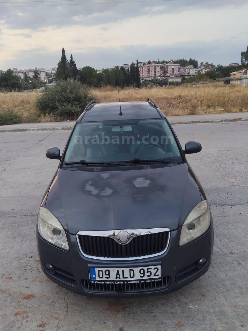 Sahibinden Skoda Roomster 1.6 2007 Model Muğla 225.000 km Füme 1