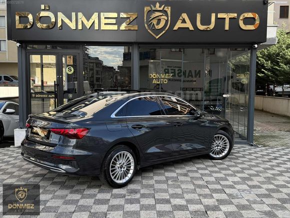 -DÖNMEZ AUTO-2023 AUDİ A3 35TFSI ADVANCED CAM TAVAN 103.000KM