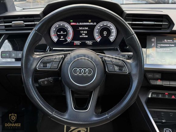 -DÖNMEZ AUTO-2023 AUDİ A3 35TFSI ADVANCED CAM TAVAN 103.000KM