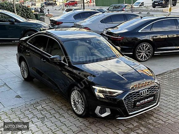 AUTO SHOW_AUDİ A3 SEDAN 35 TFSİ SUNROOF + BEJ DERİ LED FAR STOP