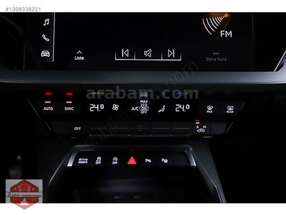 ÖZEN OTOMOTİV'DEN 2024 A3 SEDAN HATASIZ 6.650KM ÖZEK RENK