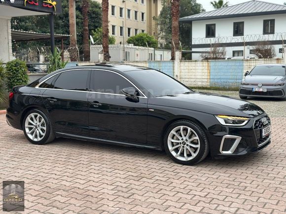 GÜNDEM'DEN DEĞİŞENSİZ AUDİ A4 45 TFSİ QUATTRO S LİNE SİYAH+TABA