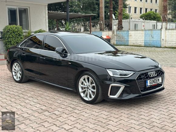 GÜNDEM'DEN DEĞİŞENSİZ AUDİ A4 45 TFSİ QUATTRO S LİNE SİYAH+TABA