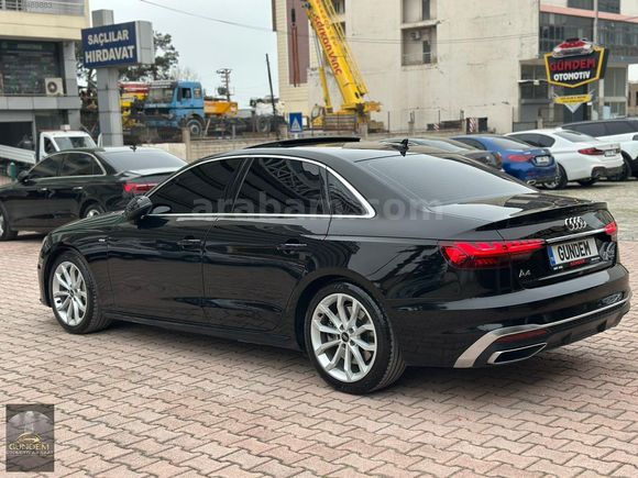 GÜNDEM'DEN DEĞİŞENSİZ AUDİ A4 45 TFSİ QUATTRO S LİNE SİYAH+TABA