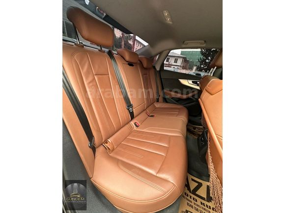 GÜNDEM'DEN DEĞİŞENSİZ AUDİ A4 45 TFSİ QUATTRO S LİNE SİYAH+TABA