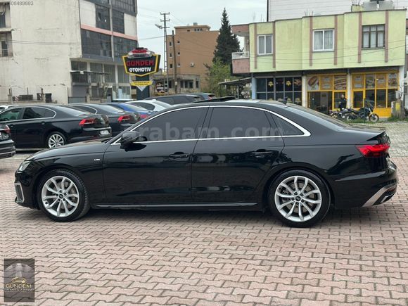 GÜNDEM'DEN DEĞİŞENSİZ AUDİ A4 45 TFSİ QUATTRO S LİNE SİYAH+TABA