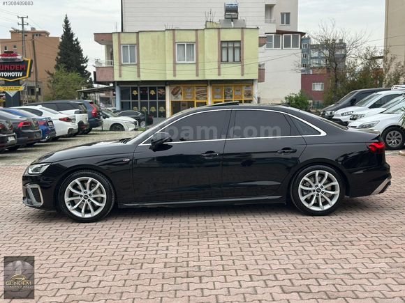 GÜNDEM'DEN DEĞİŞENSİZ AUDİ A4 45 TFSİ QUATTRO S LİNE SİYAH+TABA