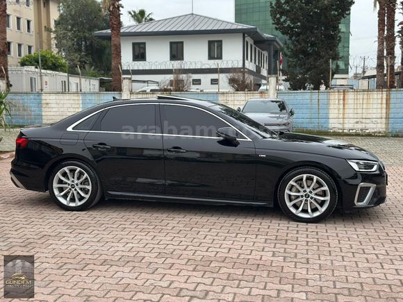GÜNDEM'DEN DEĞİŞENSİZ AUDİ A4 45 TFSİ QUATTRO S LİNE SİYAH+TABA