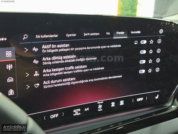 AVCIOĞLU - 2025 AUDI A6 40 TDI QUATTRO ADVANCED %20 BAYİ HATASIZ