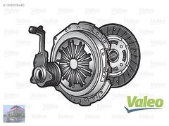 MEGANE II-CLIOIII DEBRİYAJ SET RULMANLI ÇİFT SEGMAN-VALEO 834312