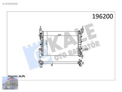 FIAT LINEA 1.4 MOTOR RADYATÖR-KALE 0135012AL