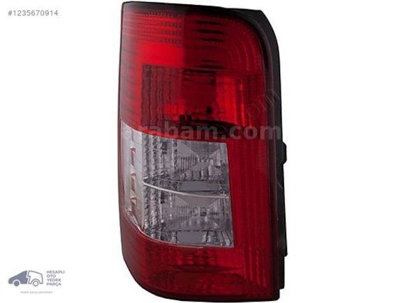 BERLINGO 2003-2008 SAĞ STOP DUYSUZ BAGAJ TEK KAPI-MARS 511126