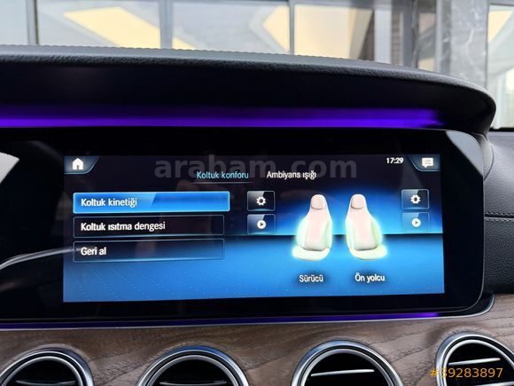0 FAİZ KREDİ İLE/2020/MERCEDES /E200D/EXCLUSİVE/160HP/BURMESTER