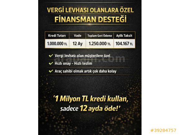 DÜŞÜK FAİZ İLE 2025/1.2T /EDİTİON/OTOMATİK/HATASIZ/BOYASIZ