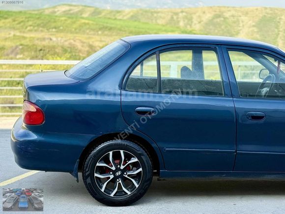 2000 HYUNDAİ ACCENT, 1.5i GLİ, OTOMATİK, KLİMA, ABS, AİRBAG, LPG