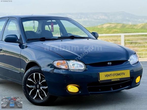 2000 HYUNDAİ ACCENT, 1.5i GLİ, OTOMATİK, KLİMA, ABS, AİRBAG, LPG