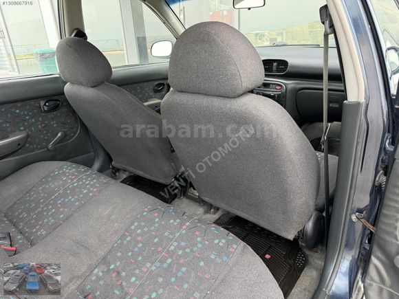 2000 HYUNDAİ ACCENT, 1.5i GLİ, OTOMATİK, KLİMA, ABS, AİRBAG, LPG