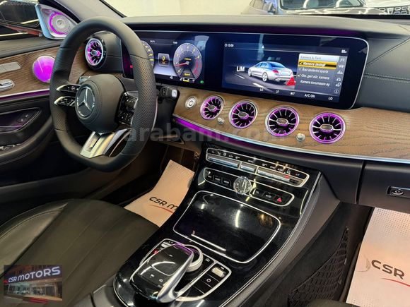 CSR MOTORS-2017 E 180 EXCLUSİVE-COMMAND-AHŞAP-360 KAM-150.000 KM