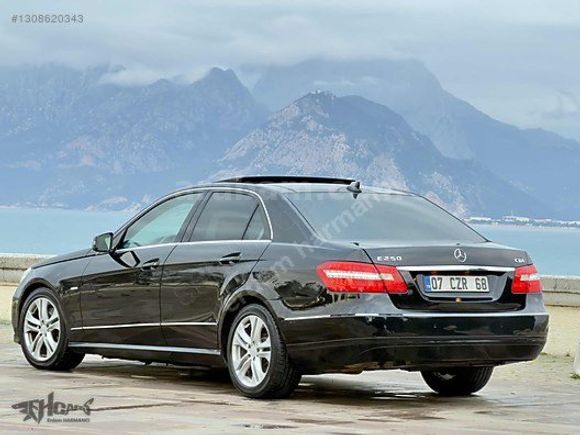 ERDEM'den 2011 MercedesBenz E250CDI 7GTronic Premium Siyah-Siyah