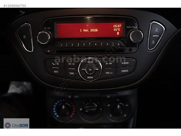 OTOSOR'DAN 250 BİN PEŞİN,24 AY SENETLİ 2016 OPEL CORSA