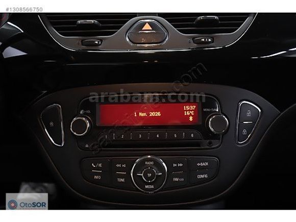 OTOSOR'DAN 250 BİN PEŞİN,24 AY SENETLİ 2016 OPEL CORSA