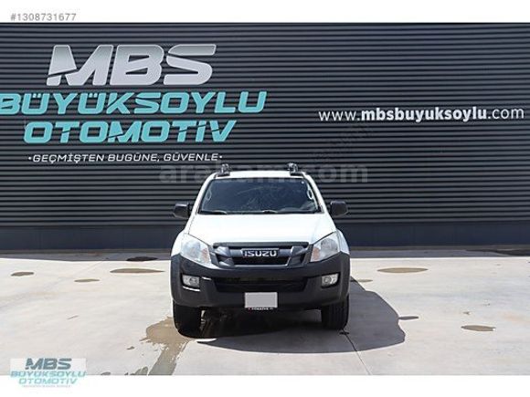 MBS BÜYÜKSOYLU'DAN 2016 MODEL ISUZU D-MAX 2.5 4X4 ÇİFT KABİN